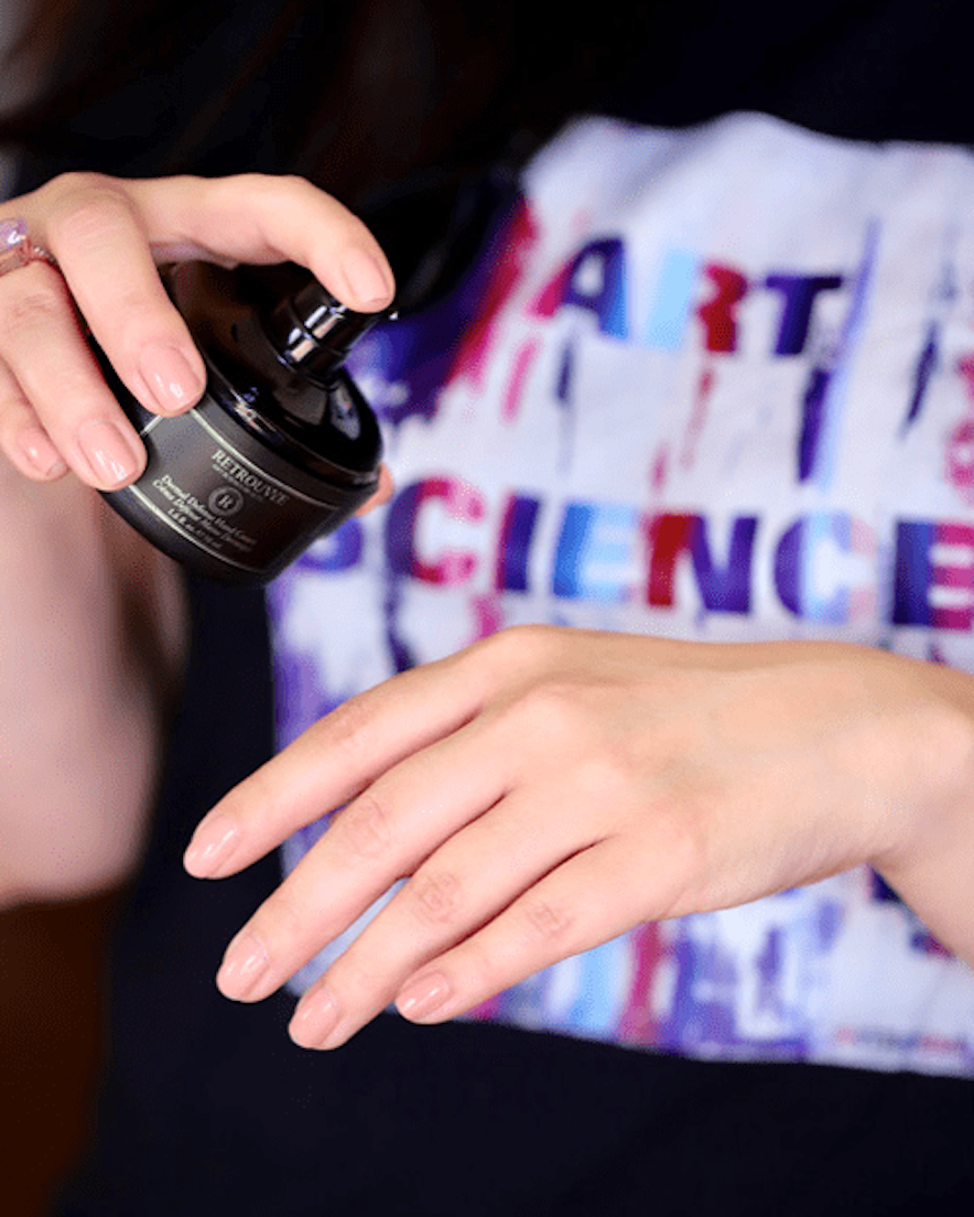 Four Steps for Retrouvé Radiant Hands